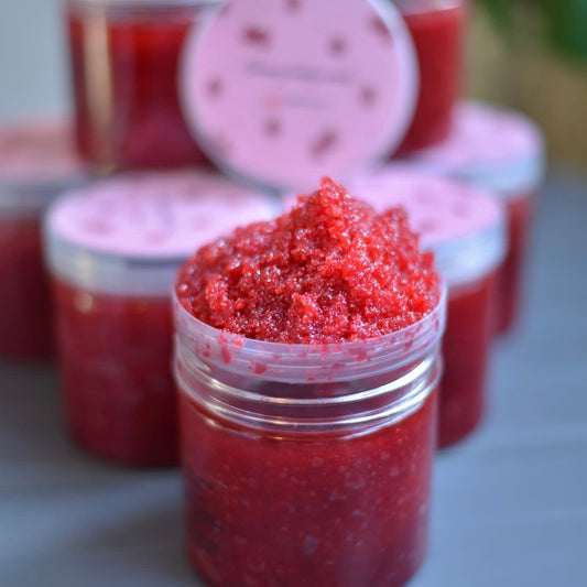 Cherry body scrub