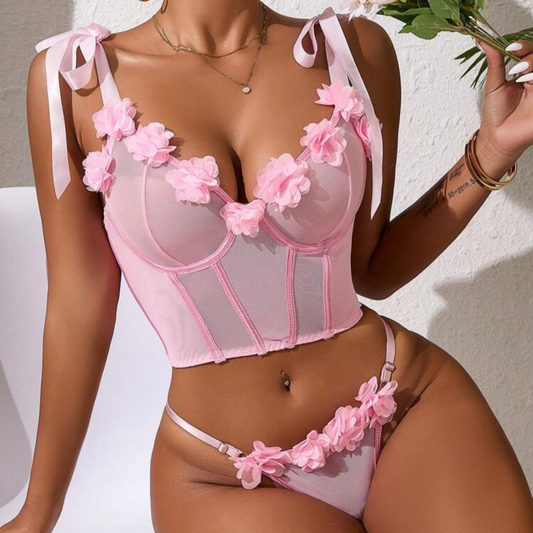 pink corset